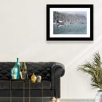 Lake Louise Winter Reflection Wall Art