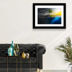 Split Island Tree of Duality Wall Art