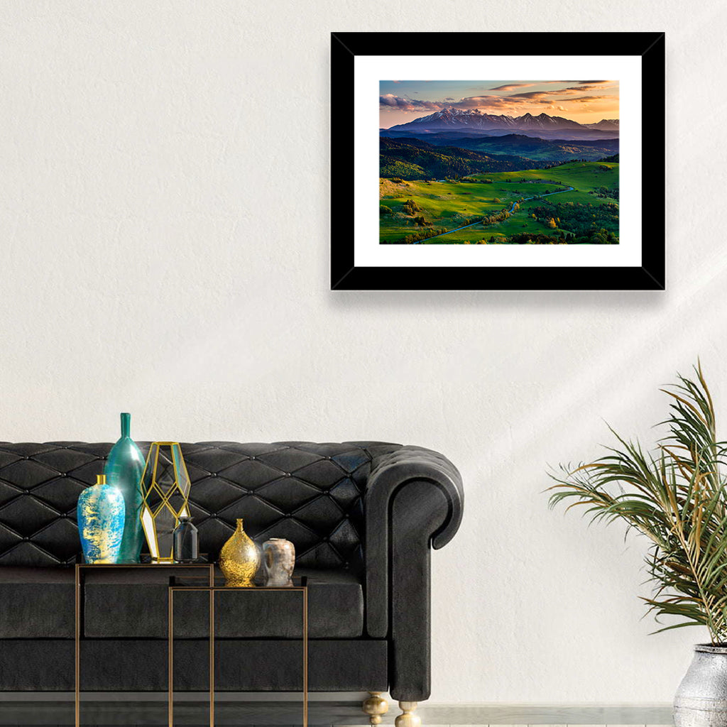 Tatras Golden Hour Vista Wall Art
