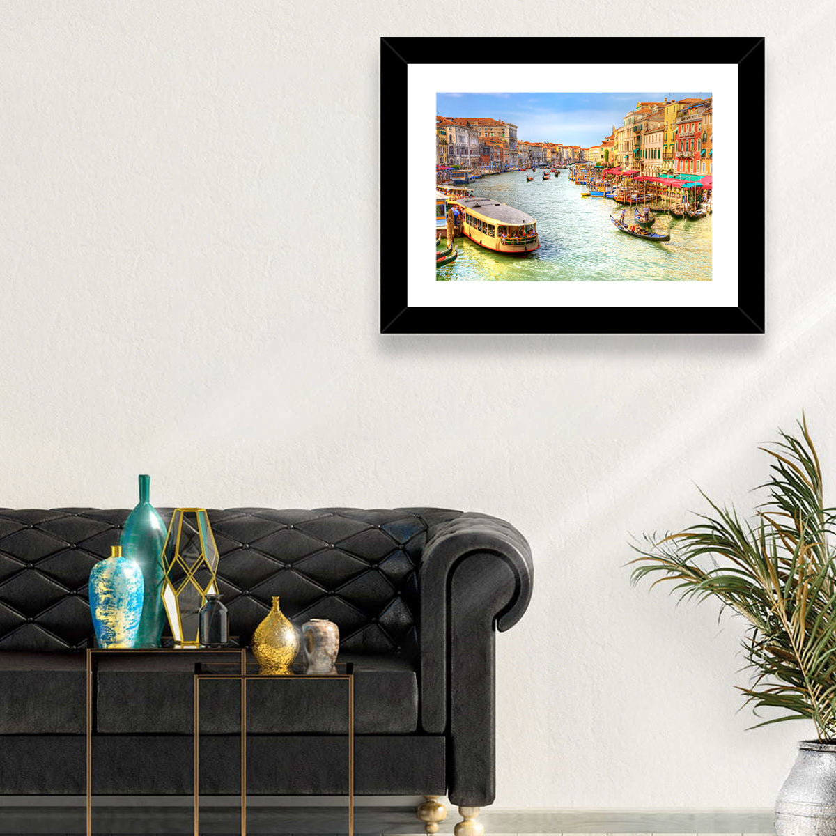 Grand Canal, Venice Wall Art in a room, landscape