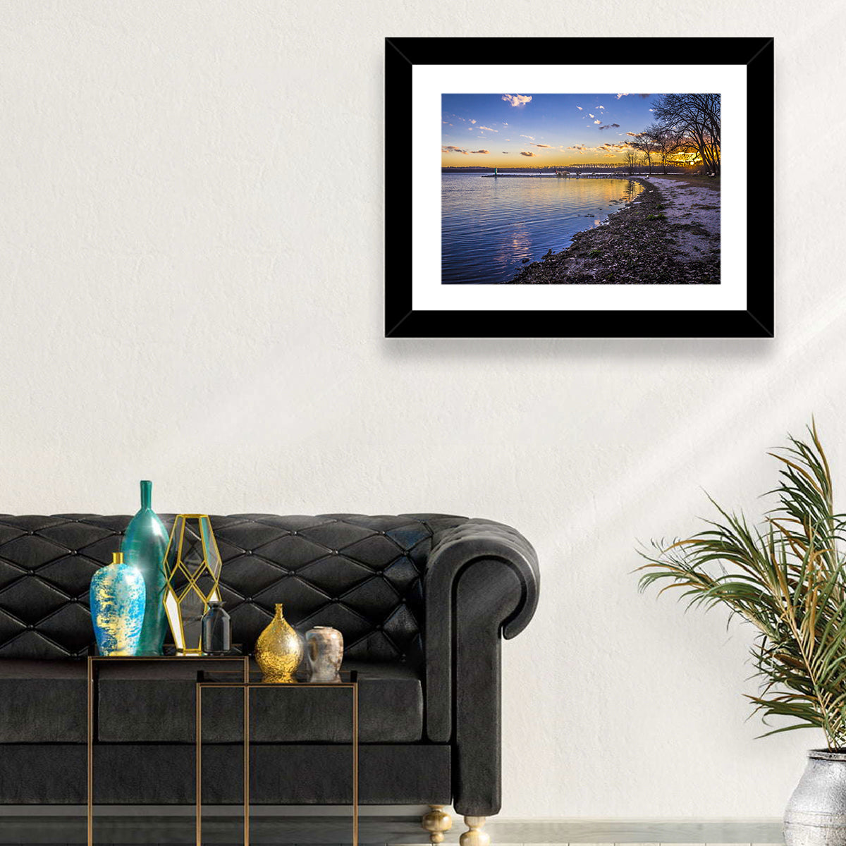 Onondaga Lake Sunset Wall Art