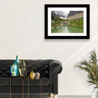 Lake Oesa Alpine View Wall Art