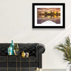 Kuwait City Skyline at Dusk Wall Art