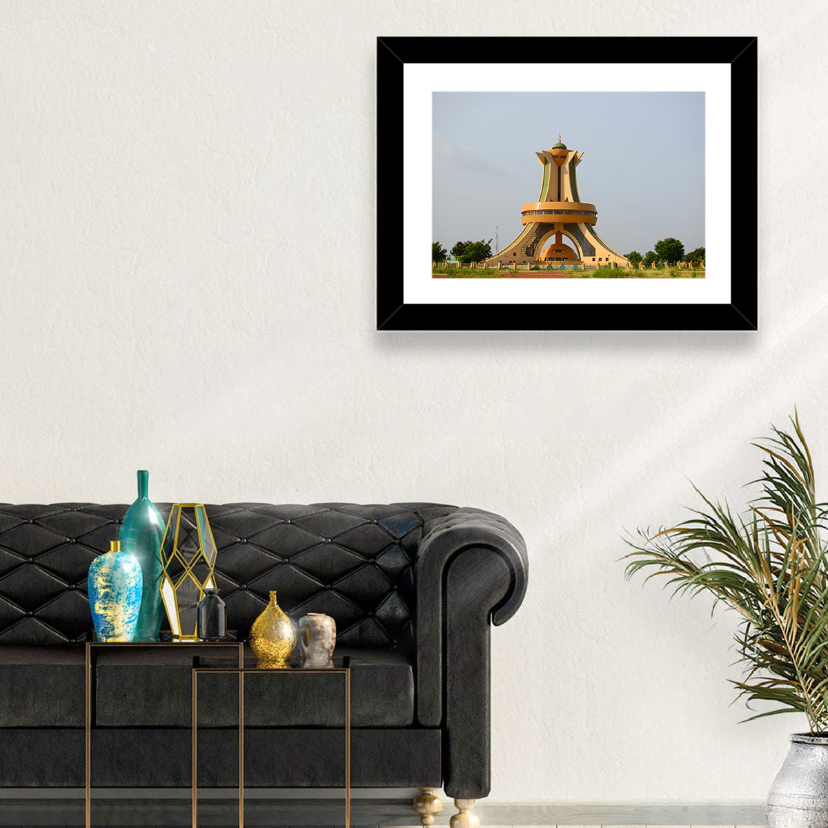 Ouagadougou National Monument Wall Art in a room, landscape