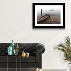 Rowboat on Lake Orta Wall Art