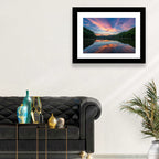 Appalachian Lake Sunset Wall Art