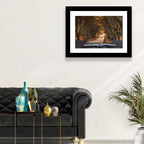 Surreal Book Pathway Wall Art
