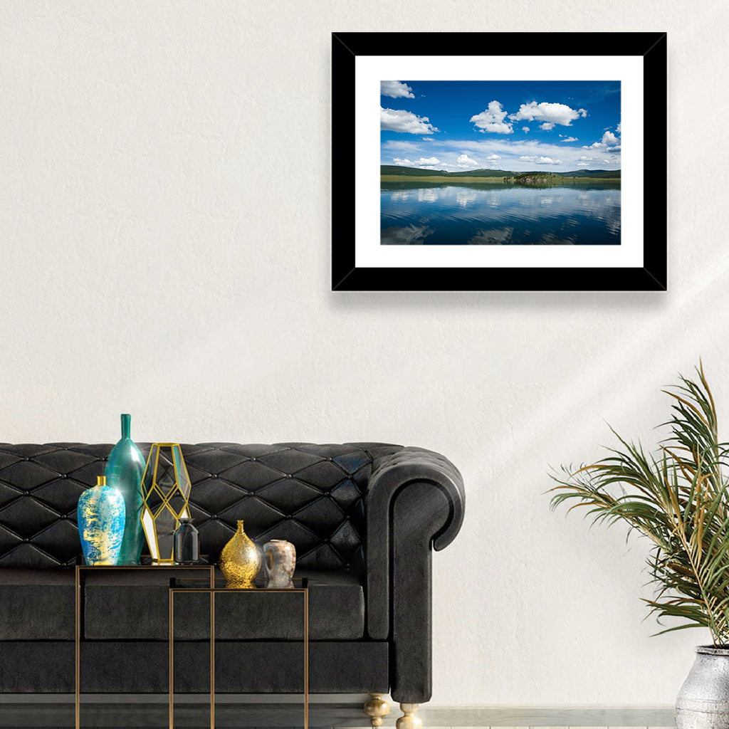 Lake Khovsgol Reflection Wall Art