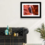 Antelope Canyon Light Beam Wall Art