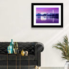 Purple Twilight Washington D.c. Skyline Wall Art