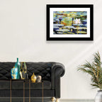 Impressionist Water Lilies Study Wall Art