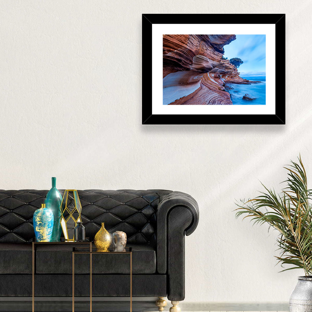Painted Cliffs, Maria Island Wall Art