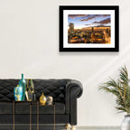 Bogota Twilight Cityscape Wall Art