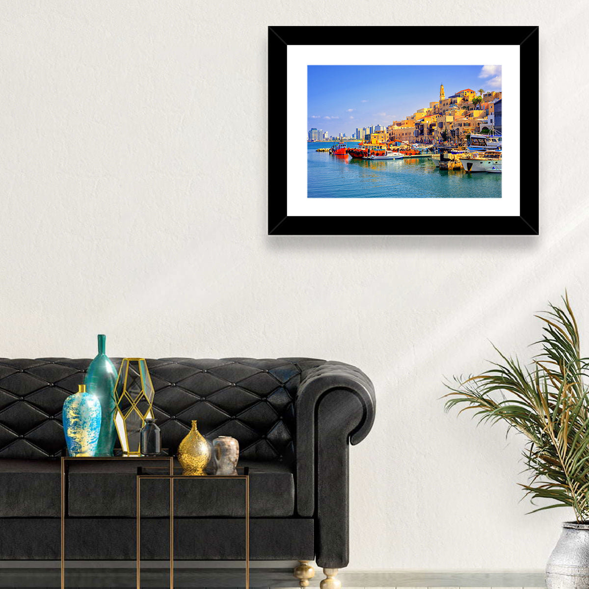 Old Jaffa Harbor Wall Art