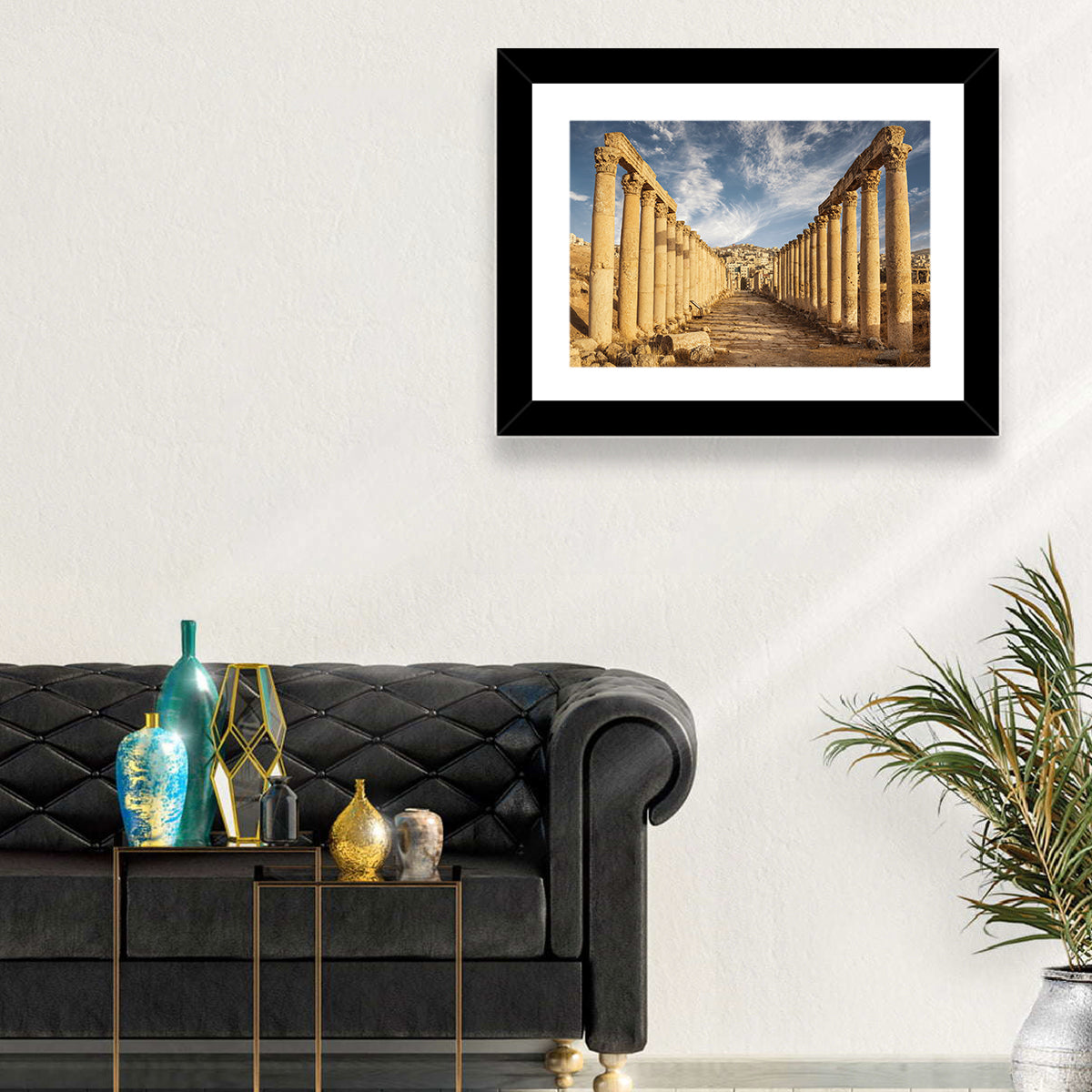 Cardo Maximus, Jerash Wall Art in a room, landscape