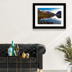 Auger Lake Morning Reflection Wall Art