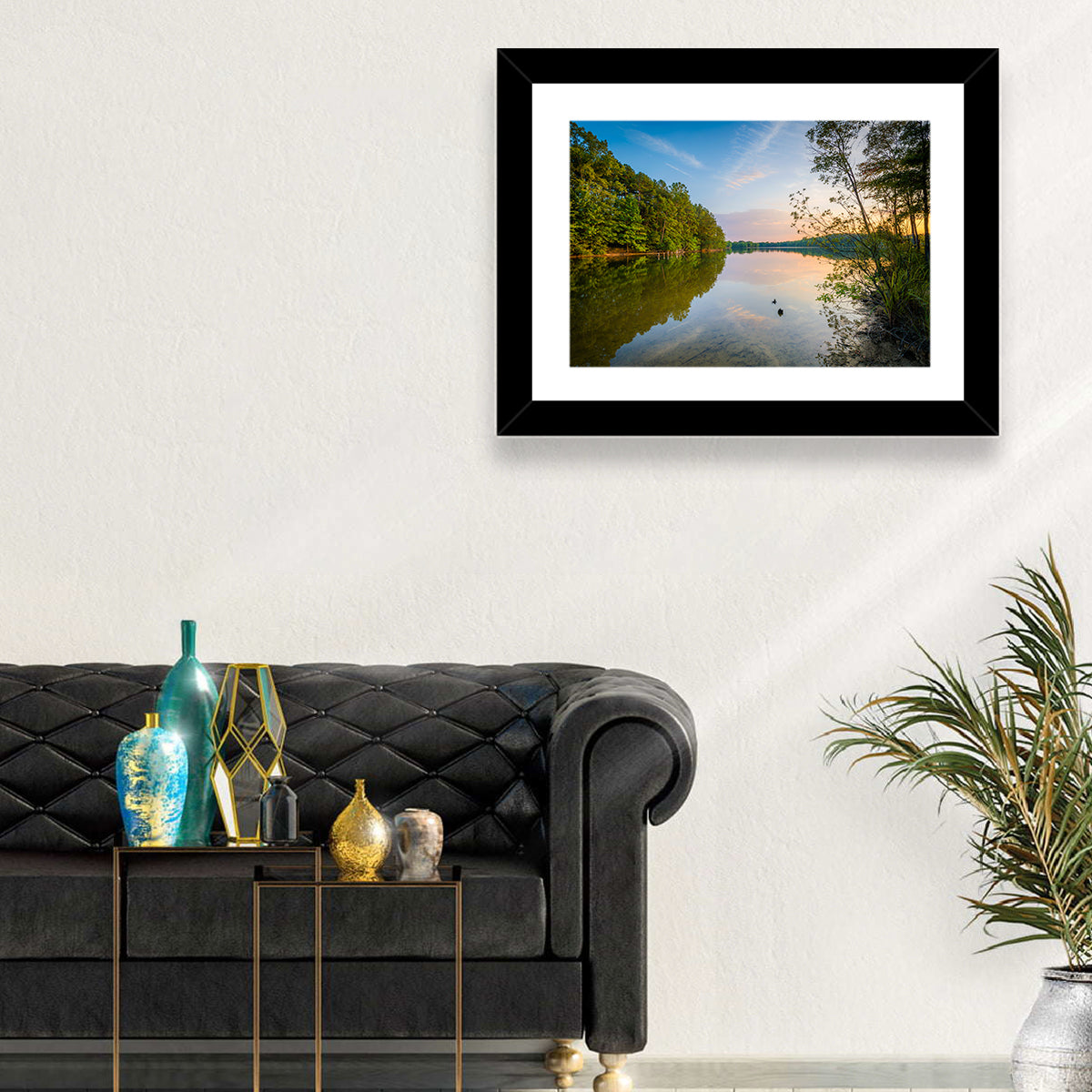 Tranquil Lake Norman Wall Art