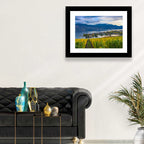 Okanagan Lake Vineyard, Kelowna Wall Art