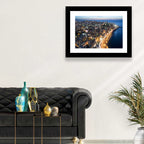 Beirut Corniche at Dusk Wall Art