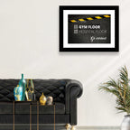Gym Floor or Hospital Floor Quote Wall Art