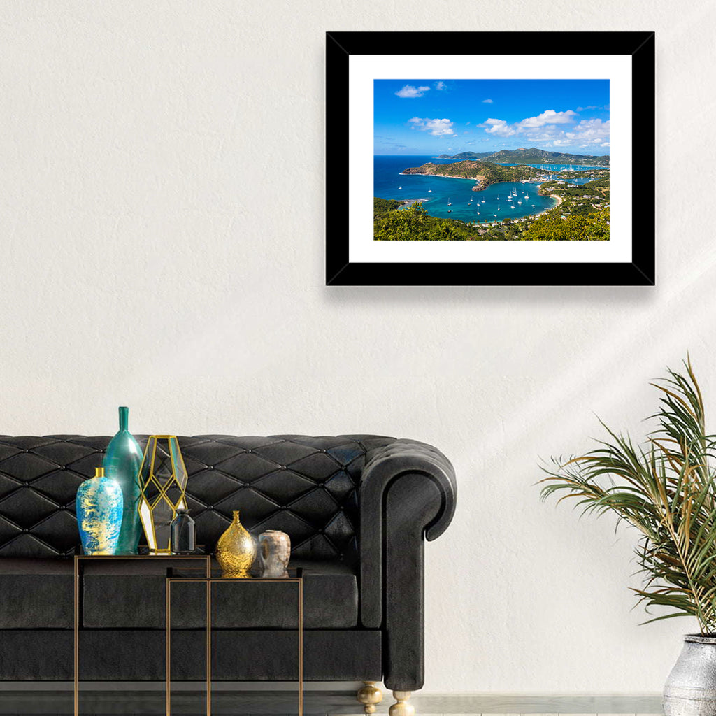 Shirley Heights Harbour View Wall Art