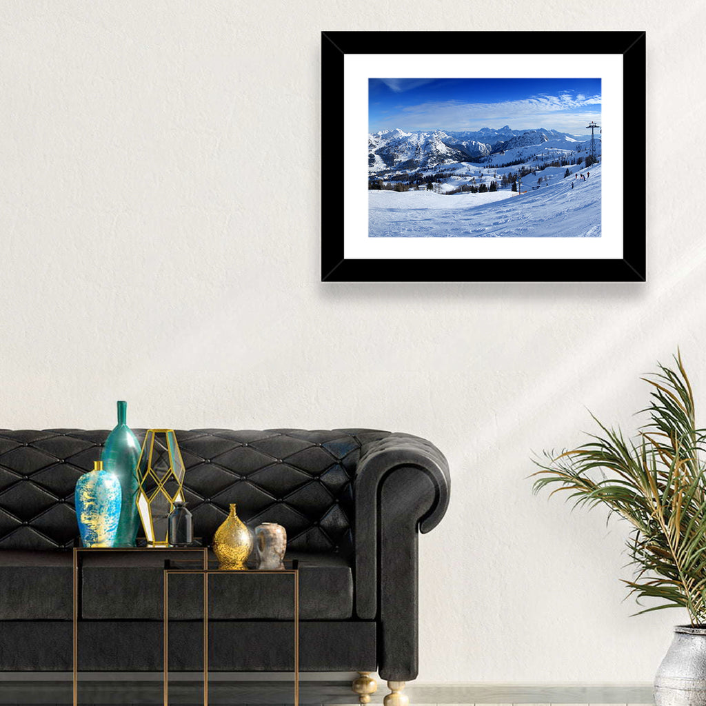 Nassfeld Ski Resort View Wall Art