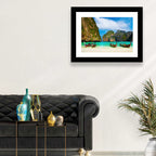 Maya Bay Long-tail Boats Wall Art