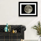 Full Moon with Tycho Rays Wall Art
