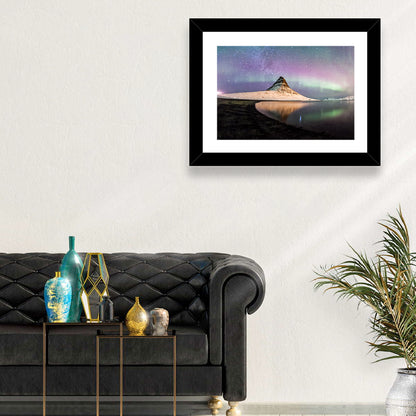 Kirkjufell & Milky Way Wall Art