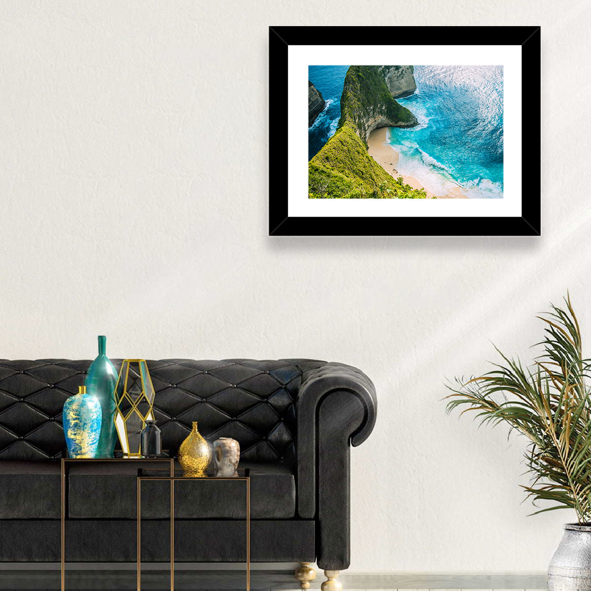 Kelingking Beach, Nusa Penida Wall Art in a room, landscape