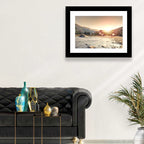 Punakha Dzong at Golden Hour Wall Art