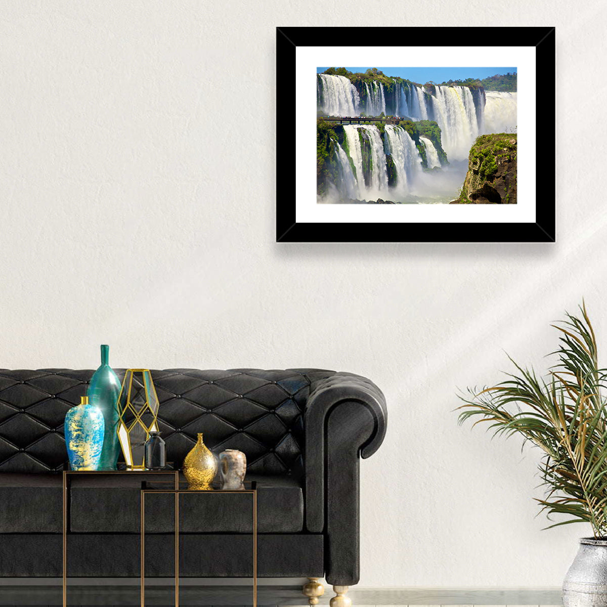 Iguazu Falls Observation Walkway Wall Art
