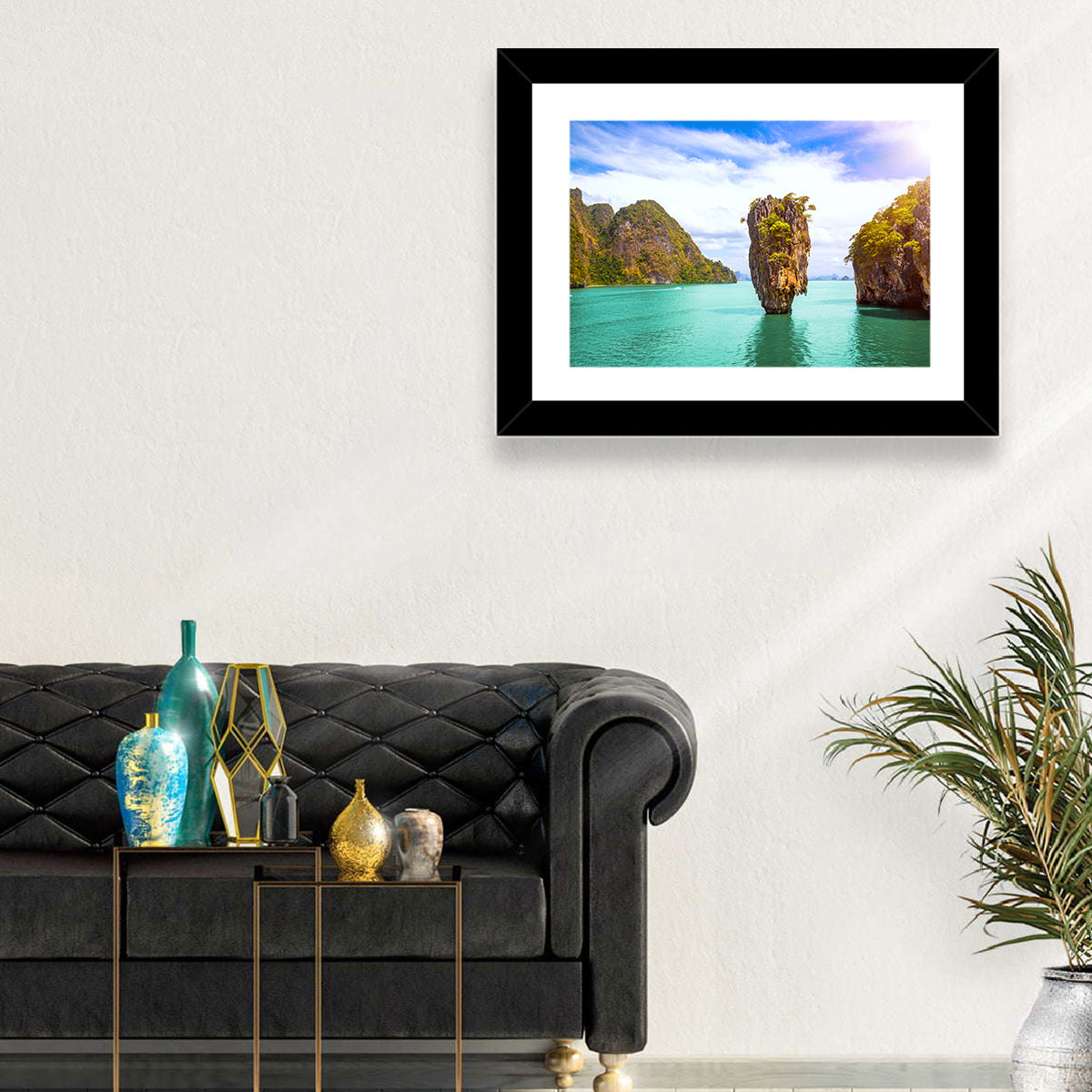 Khao Phing Kan, Phang Nga Bay Wall Art in a room, landscape