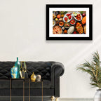 Indian Cuisine Flat Lay Wall Art