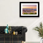 Turin Skyline at Golden Dusk Wall Art