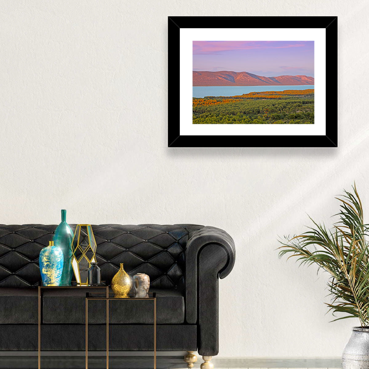 Lake Vrana Golden Hour Wall Art