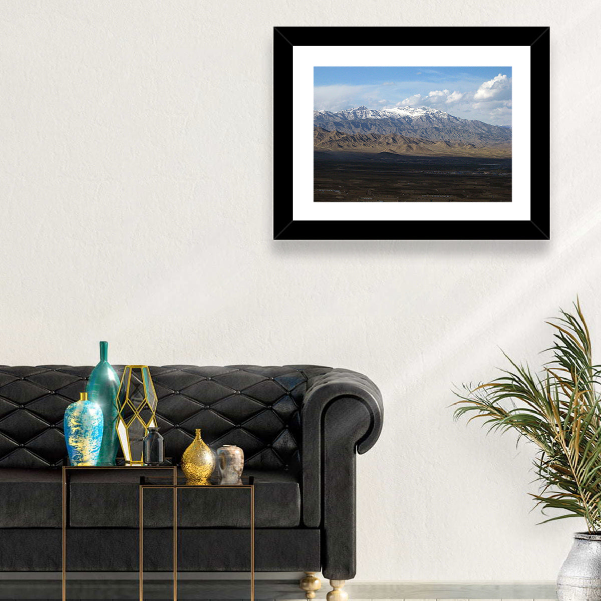 Snow-capped Afghan Mountains Wall Art