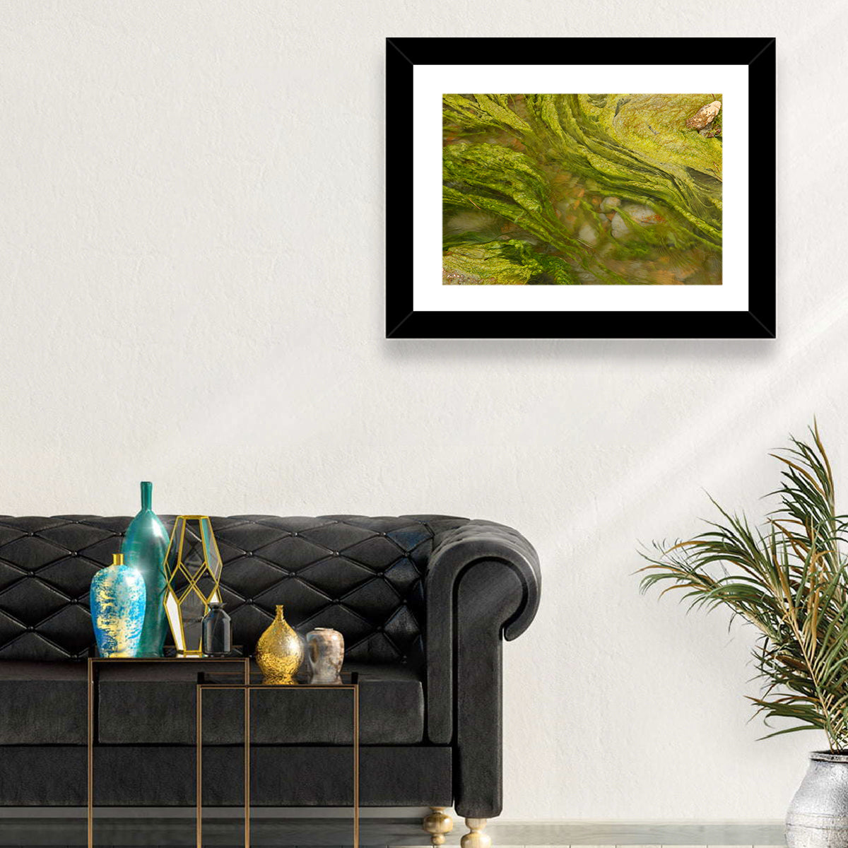Macro Algae Stream Wall Art