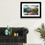 Oeschinensee Reflection Wall Art