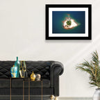 Lake Lanier Island Aerial View Wall Art