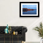 Lake Livingston Pier at Golden Hour Wall Art
