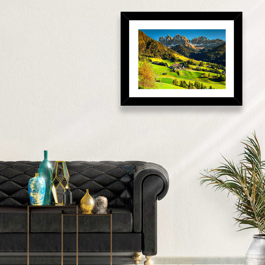 Santa Maddalena, Val Di Funes Wall Art