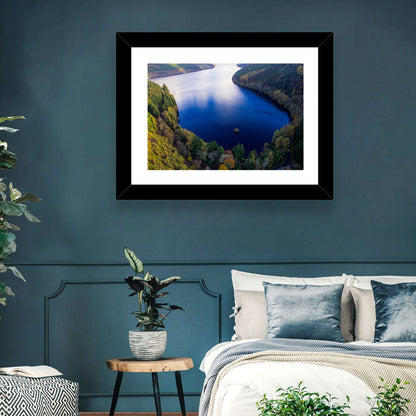 Lake Vyrnwy Aerial  Wall Art