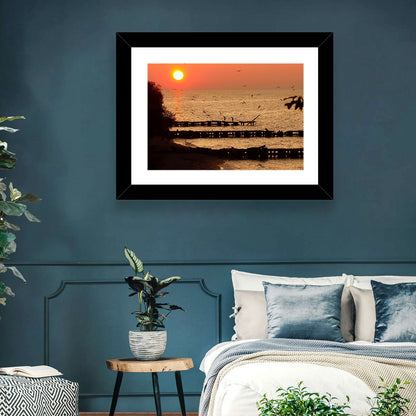 Lake Erie Sunset Wall Art