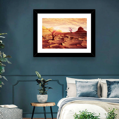 Dried Desert Wall Art