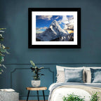 Ama Dablam at Golden Dusk Wall Art
