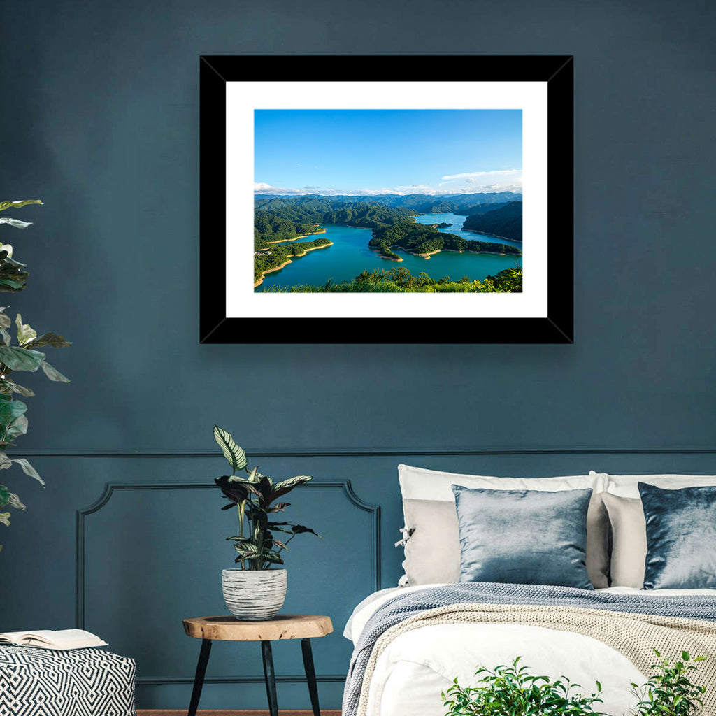 Emerald Qiandao Lake Wall Art