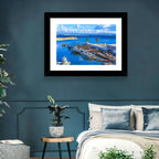 Sfax Fishing Harbor Wall Art