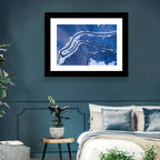 Montenegro Snowy Mountain Road Wall Art
