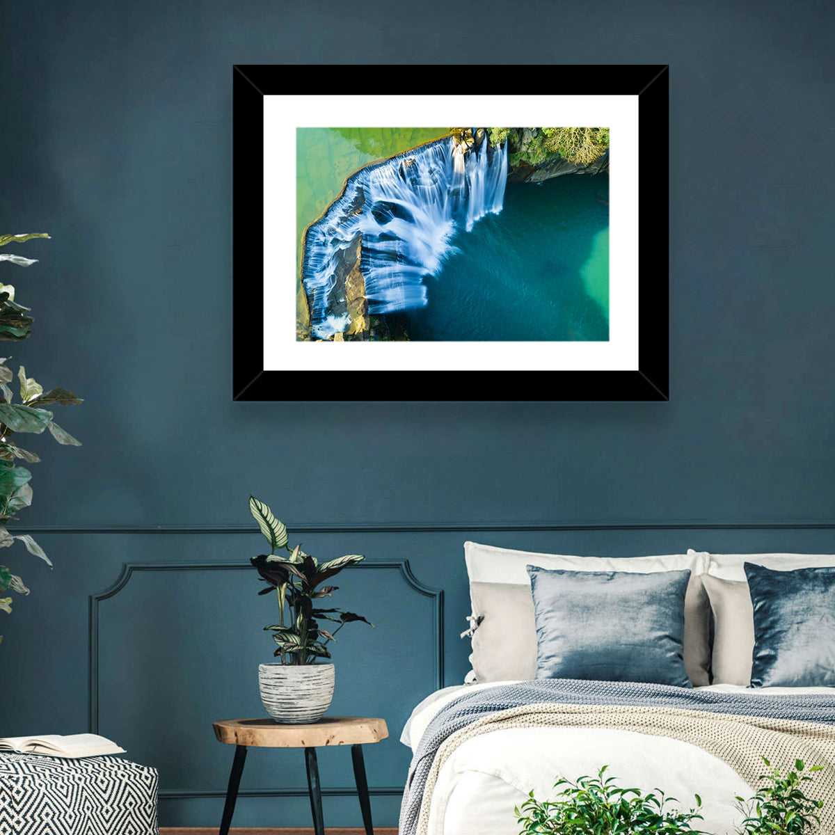 Shifen Waterfall Aerial Wall Art